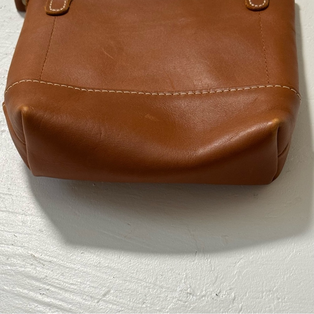 Portland Leather Festival Bag Crossbody Nutmeg - Picture 7 of 12